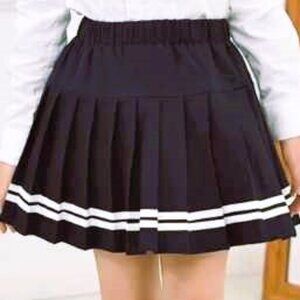 Pleated Mini Cheer Skirt with Shorts